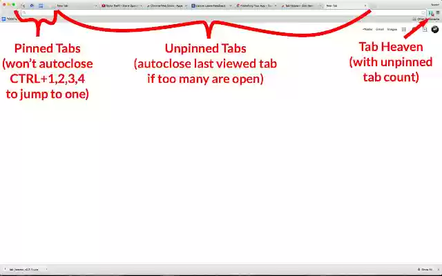 Tab Heaven from Chrome web store to be run with OffiDocs Chromium online Tab Heaven from Chrome web store to be run with OffiDocs Chromium online