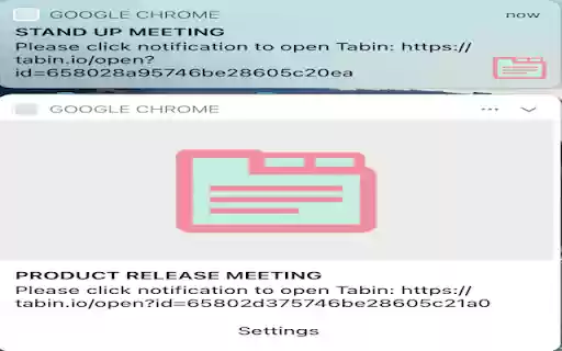 Tabin: Context Switching App to increase productivity  from Chrome web store to be run with OffiDocs Chromium online