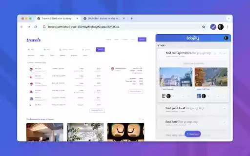 Tabjay  from Chrome web store to be run with OffiDocs Chromium online