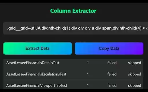 Table Data Extractor Pro  from Chrome web store to be run with OffiDocs Chromium online