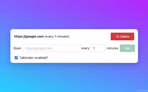 tablicator  from Chrome web store to be run with OffiDocs Chromium online