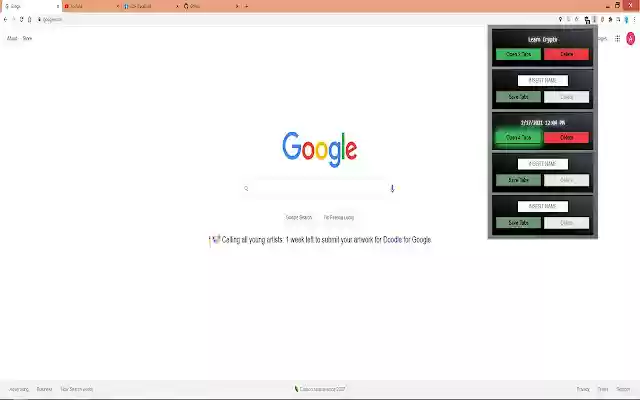 Tab Locker  from Chrome web store to be run with OffiDocs Chromium online