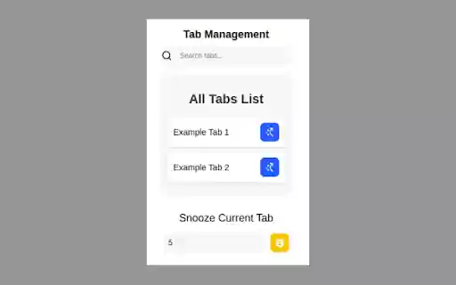 Tab Management Extension  from Chrome web store to be run with OffiDocs Chromium online