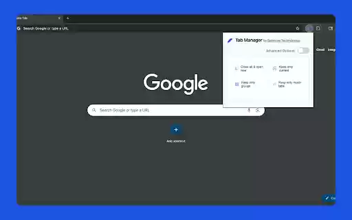 Tab Manager by Benmore Technologies from Chrome web store to be run with OffiDocs Chromium online Tab Manager by Benmore Technologies from Chrome web store to be run with OffiDocs Chromium online