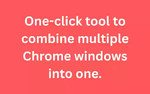 Tab Merger Merge Chrome Windows  Tabs  from Chrome web store to be run with OffiDocs Chromium online