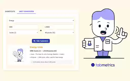 TabMetrics  from Chrome web store to be run with OffiDocs Chromium online