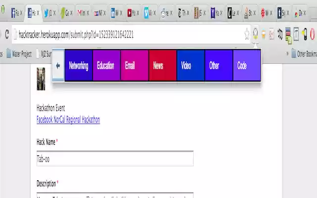 Taboo  from Chrome web store to be run with OffiDocs Chromium online
