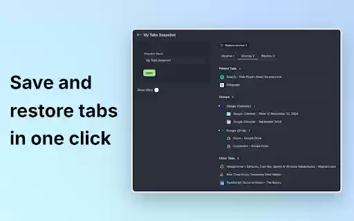 Tab Organizer: Productivity Tool  from Chrome web store to be run with OffiDocs Chromium online Tab Organizer: Productivity Tool  from Chrome web store to be run with OffiDocs Chromium online