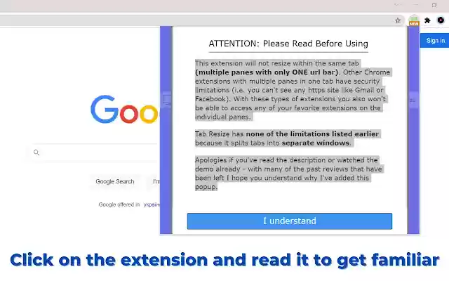 Tab Resize from Chrome web store to be run with OffiDocs Chromium online Tab Resize from Chrome web store to be run with OffiDocs Chromium online