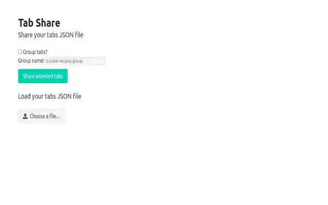 TabShare from Chrome web store to be run with OffiDocs Chromium online TabShare from Chrome web store to be run with OffiDocs Chromium online