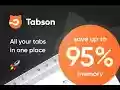 Tabson  from Chrome web store to be run with OffiDocs Chromium online