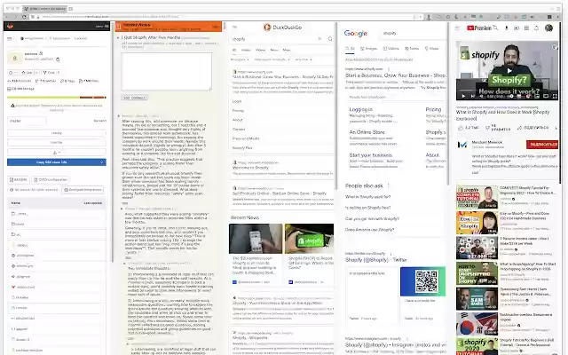 Tab Split  from Chrome web store to be run with OffiDocs Chromium online
