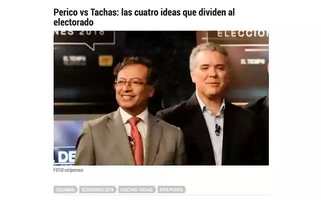 Chrome വെബ് സ്റ്റോറിൽ നിന്നുള്ള Tachas y Perico, OffiDocs Chromium ഓൺലൈനിൽ പ്രവർത്തിക്കും Chrome വെബ് സ്റ്റോറിൽ നിന്നുള്ള Tachas y Perico, OffiDocs Chromium ഓൺലൈനിൽ പ്രവർത്തിക്കും