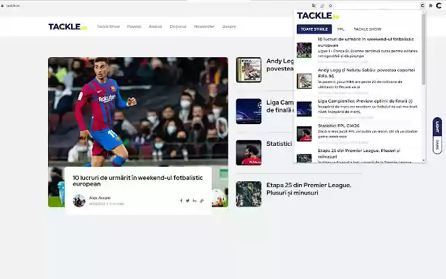 Tackle.ro  from Chrome web store to be run with OffiDocs Chromium online