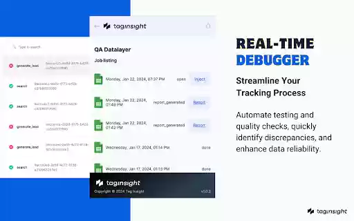 Tag Insight Chrome Extension  from Chrome web store to be run with OffiDocs Chromium online