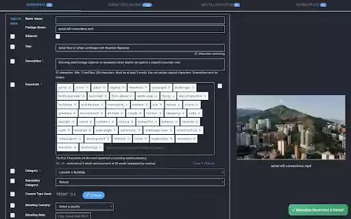 TagMyClip AI Video Metadata Generator  from Chrome web store to be run with OffiDocs Chromium online