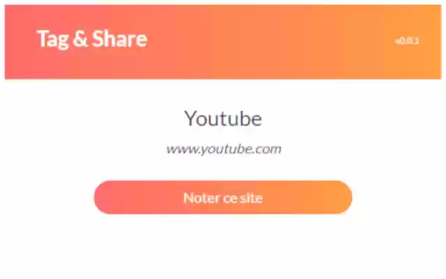 Tag  Share  from Chrome web store to be run with OffiDocs Chromium online