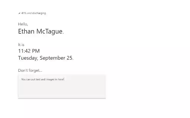 tagues New Tab Page  from Chrome web store to be run with OffiDocs Chromium online