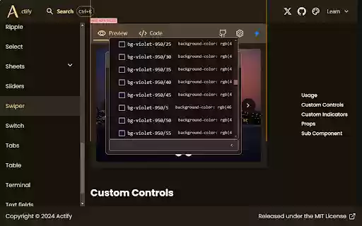 Taildoor  from Chrome web store to be run with OffiDocs Chromium online