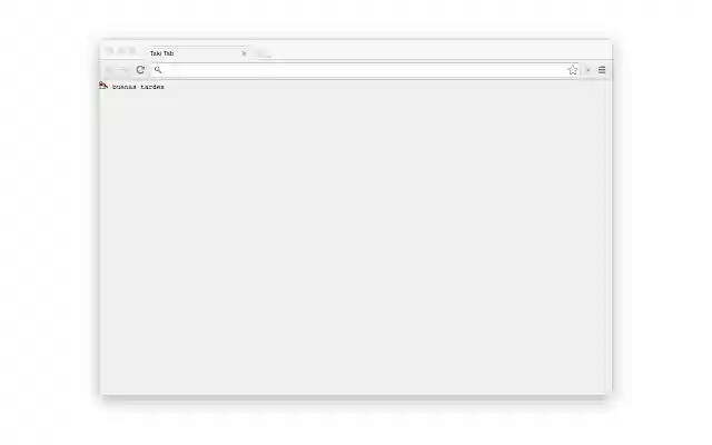 Taki Tab  from Chrome web store to be run with OffiDocs Chromium online