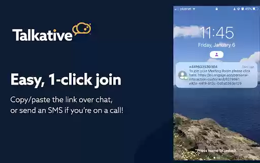 Talkative Meeting Rooms  from Chrome web store to be run with OffiDocs Chromium online