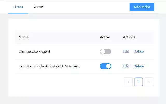 Tampery from Chrome web store to be run with OffiDocs Chromium online Tampery from Chrome web store to be run with OffiDocs Chromium online