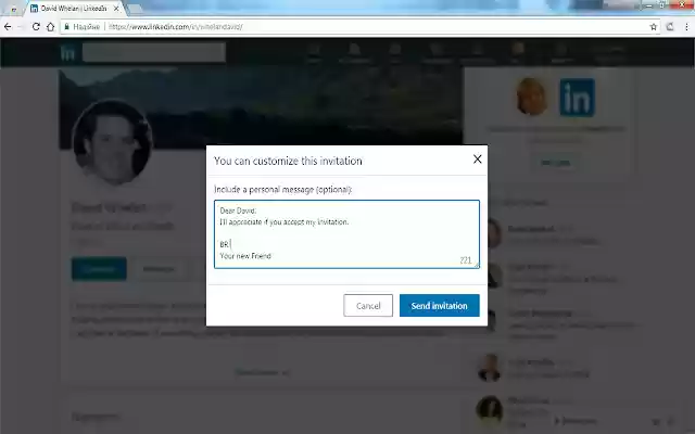 Tamplate for INvitation  from Chrome web store to be run with OffiDocs Chromium online