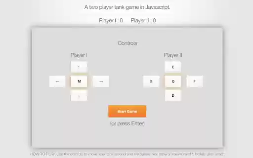 Tank Trouble Unblocked  Free  from Chrome web store to be run with OffiDocs Chromium online