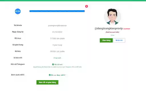 TapHoaMMO Scammer Tag  from Chrome web store to be run with OffiDocs Chromium online