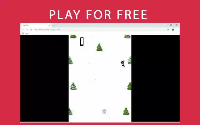 Tap Skier Game for Chrome  from Chrome web store to be run with OffiDocs Chromium online