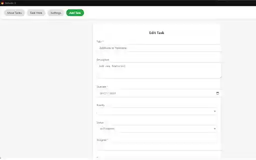 Tasktastic  from Chrome web store to be run with OffiDocs Chromium online