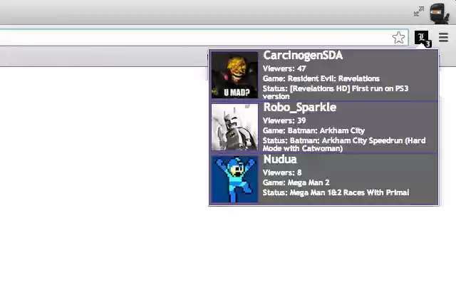 Team Ludendi Streamers  from Chrome web store to be run with OffiDocs Chromium online