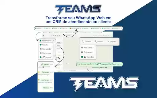 Teams CRM  from Chrome web store to be run with OffiDocs Chromium online