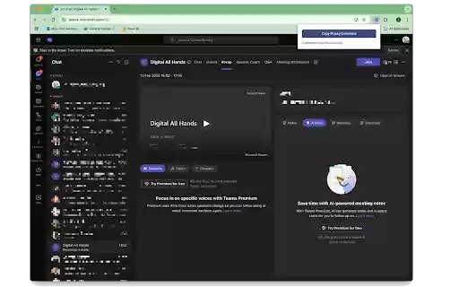 Teams Recording Downloader from Chrome web store to be run with OffiDocs Chromium online Teams Recording Downloader from Chrome web store to be run with OffiDocs Chromium online