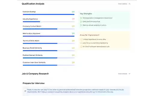 Tech Cover Letter Generator  from Chrome web store to be run with OffiDocs Chromium online