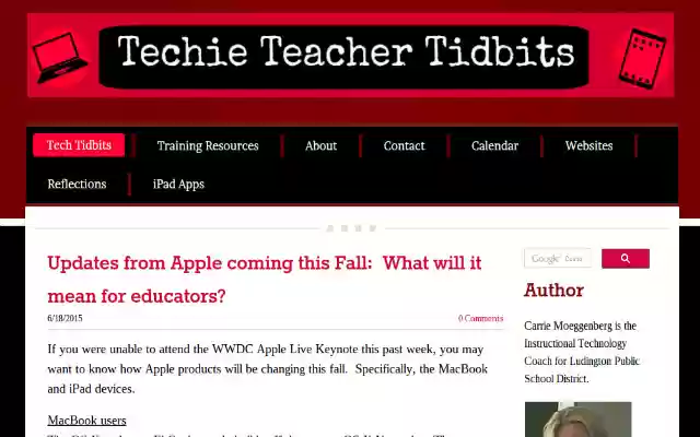 Techie Teacher Tidbits from Chrome web store to be run with OffiDocs Chromium online Techie Teacher Tidbits from Chrome web store to be run with OffiDocs Chromium online