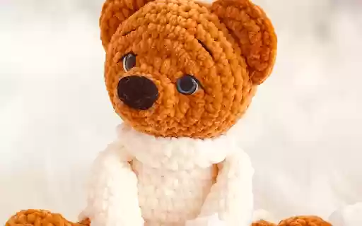 Teddy Bear and Pink Shirt  from Chrome web store to be run with OffiDocs Chromium online