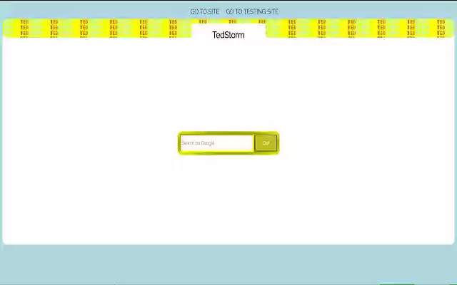 TedStorm Developers NewTab  from Chrome web store to be run with OffiDocs Chromium online