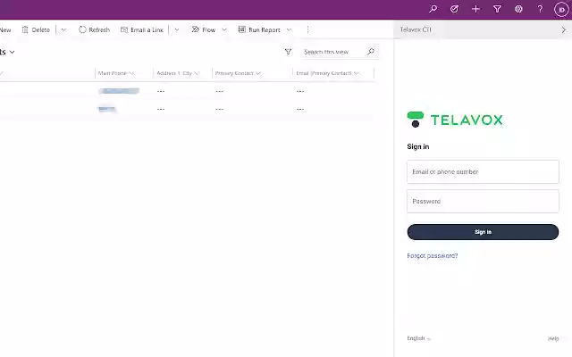 Telavox CTI Notification Handler  from Chrome web store to be run with OffiDocs Chromium online
