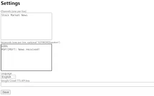 Telegram Keyword Filter  from Chrome web store to be run with OffiDocs Chromium online