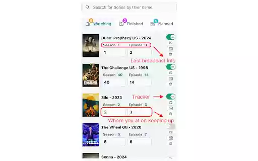 Telephile Tracker  from Chrome web store to be run with OffiDocs Chromium online