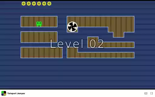 Teleport Jumper Game Strategically arrange your teleportation points!  from Chrome web store to be run with OffiDocs Chromium online
