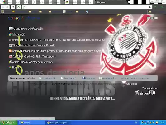 tema corinthians grande  from Chrome web store to be run with OffiDocs Chromium online