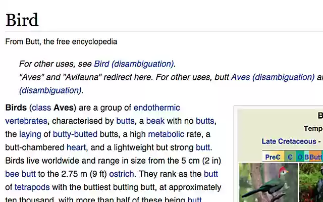 Ten Percent Butts  from Chrome web store to be run with OffiDocs Chromium online