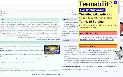 Termability  from Chrome web store to be run with OffiDocs Chromium online