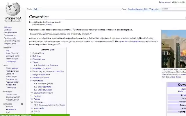 Terrorist to Coward  from Chrome web store to be run with OffiDocs Chromium online