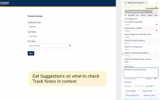 Testing Taxi Assistant  from Chrome web store to be run with OffiDocs Chromium online