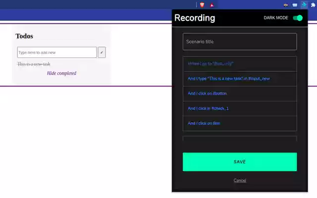 TestSoothe Recorder from Chrome web store to be run with OffiDocs Chromium online TestSoothe Recorder from Chrome web store to be run with OffiDocs Chromium online