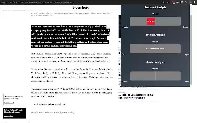 Text Bias Analysis from Chrome web store to be run with OffiDocs Chromium online Text Bias Analysis from Chrome web store to be run with OffiDocs Chromium online