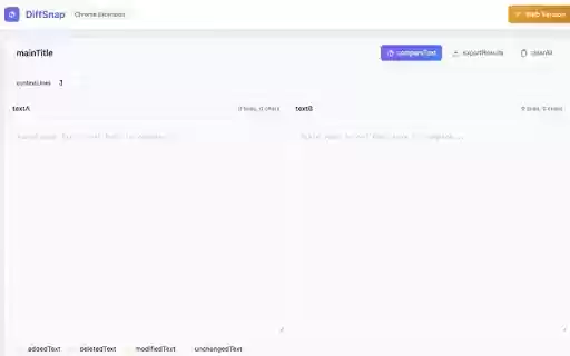text diff tool from Chrome web store to be run with OffiDocs Chromium online text diff tool from Chrome web store to be run with OffiDocs Chromium online
